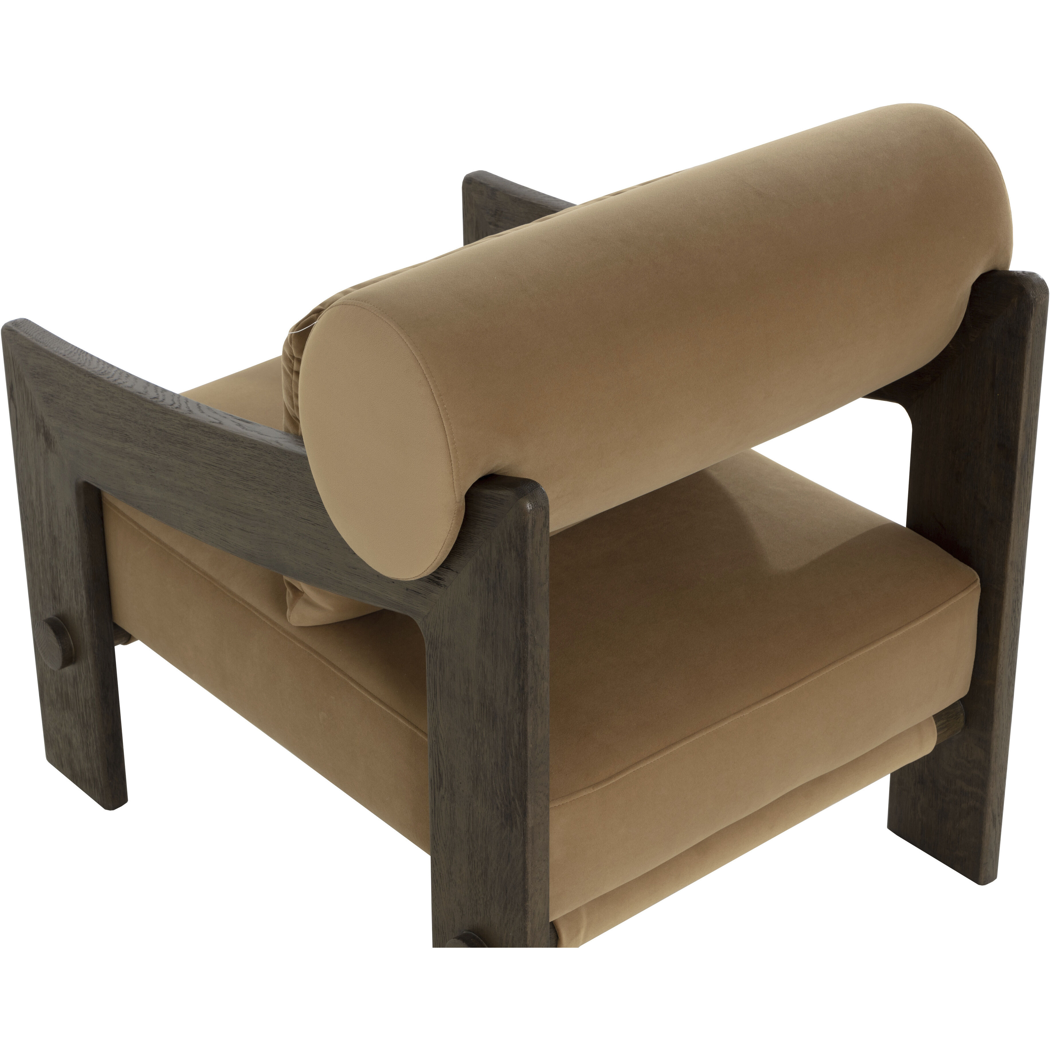 Reizo Distressed Brown / Kona Camel Lounge Chair